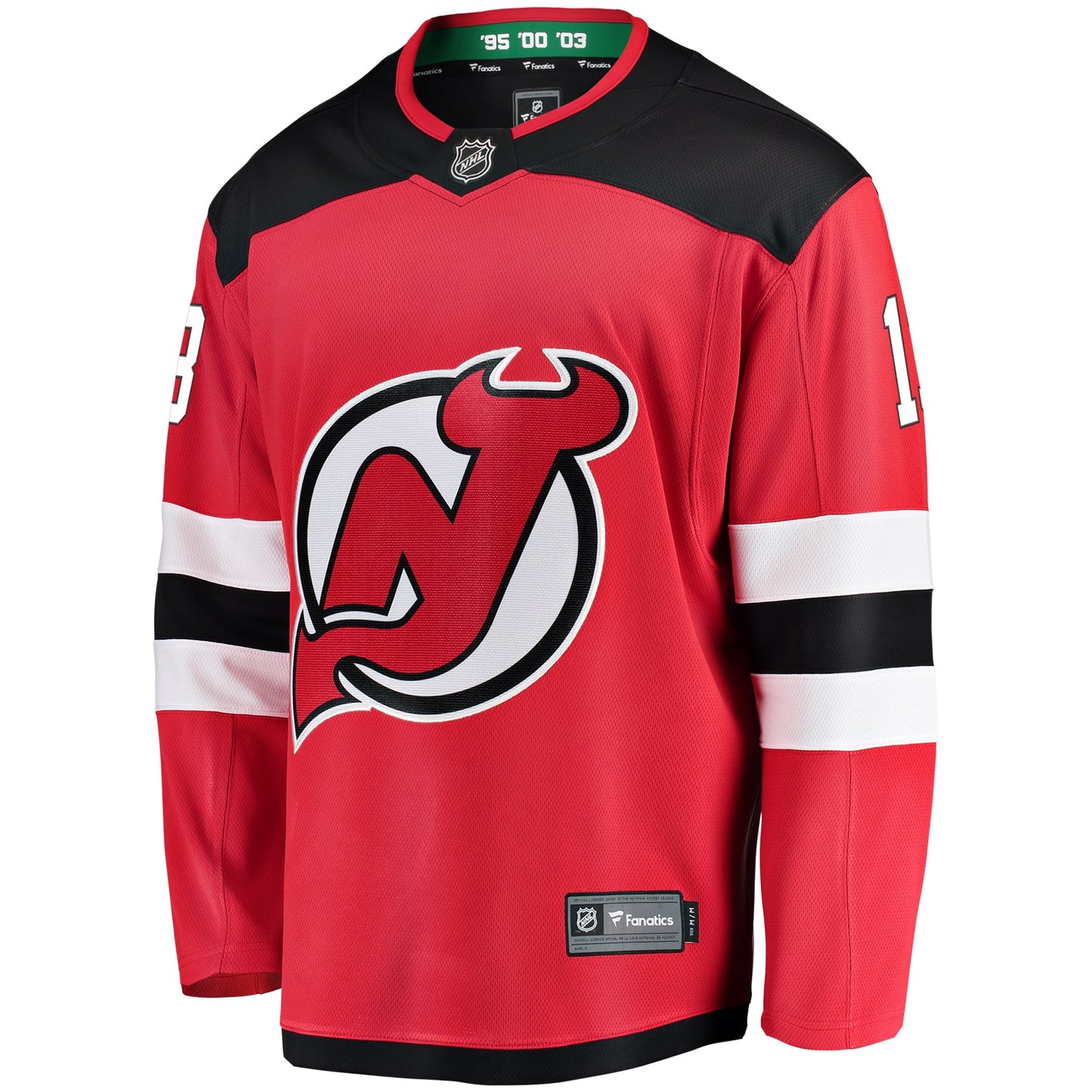 Nico Hischier New Jersey Devils Fanatics Branded Breakaway Player Jersey - Red