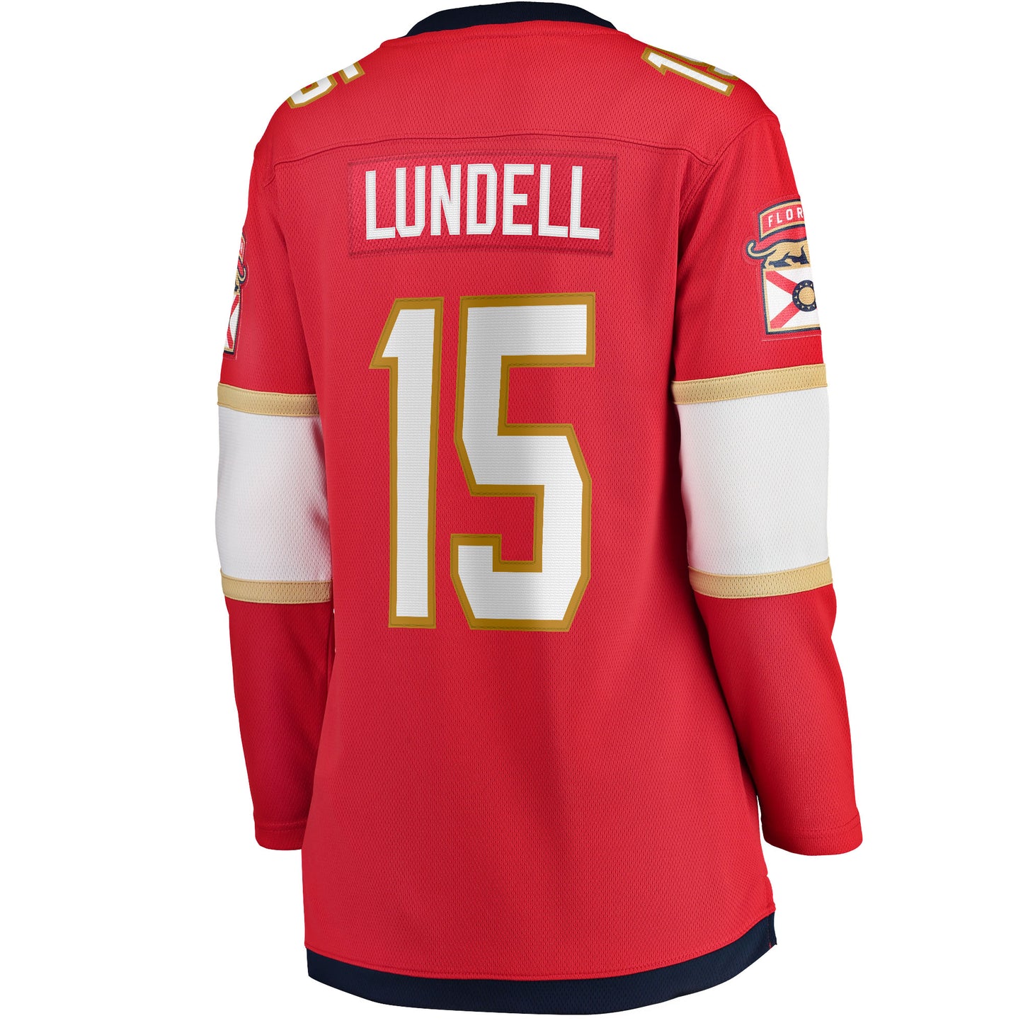 Anton Lundell Florida Panthers Fanatics Branded Women's Home Breakaway Player Jersey - Red