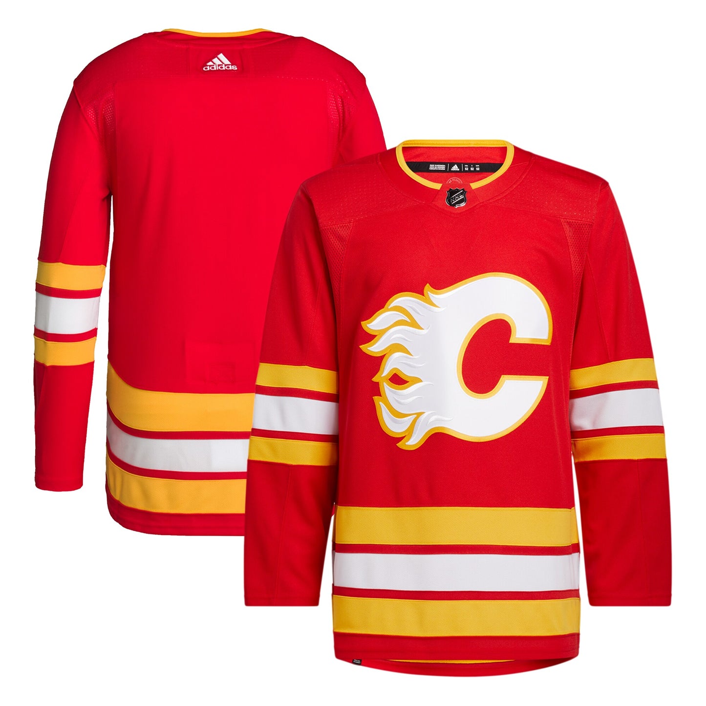 Calgary Flames adidas 2020/21 Home Primegreen Authentic Pro Jersey - Red