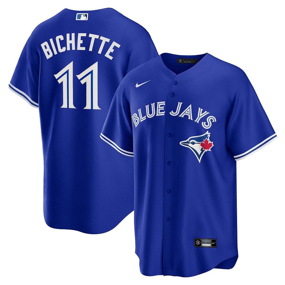 Men's Toronto Blue Jays Bo Bichette Alternate Player Name Jersey - Royal