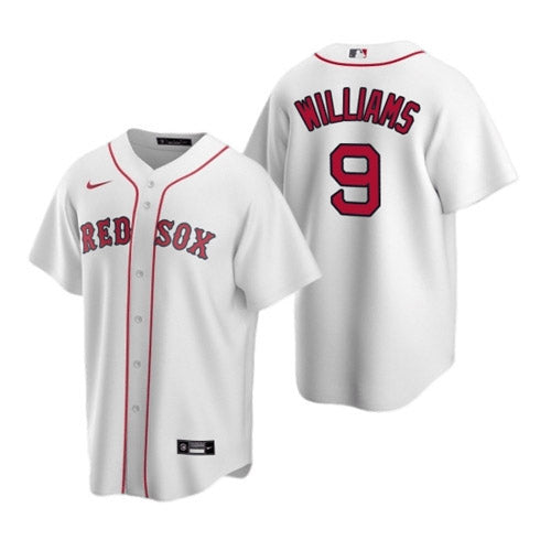 Men's Boston Red Sox Ted Williams Replica Home Jersey - White